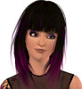 Sims 3 — Cherry by PwiiNC3ss_Ru8iK4 — Emo,Punk girl !!!! * Excuse the no top in the picture of all her outfits XD i just
