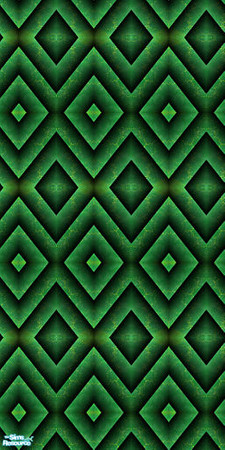 Sims 2 — Dark Dimonds Wallpaper - Green by Dreamz82633 — Deck out you home with this wallpaper!