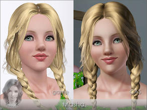 Sims 3 — Masha by Semitone — This is remake of my old sim. Recommended content: ___ syera Default Eye Replacement -