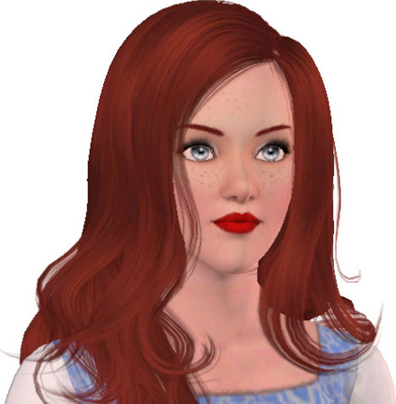 Sims 3 — Easel Whelks by PennyRoyal672 — Myself as a sim, not completely accurate but I did my best.