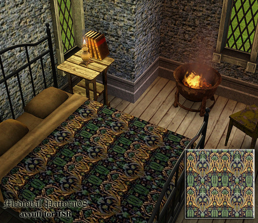Sims 3 — Medieval Pattern08 by ayyuff — 