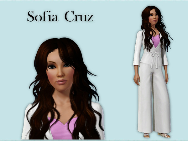 Sims 3 — Sofia Cruz by frisbud — Based on the Sofia Cruz doll from the Alex series by Madame Alexander. ---------- Formal