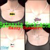 Sims 2 — Batmania Necklaces by Mazzy_Massacre — A set of four Batman themed necklaces for the inner comic book geeks
