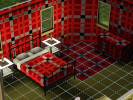 Sims 3 — Red-Black Blanket by alex94002 — I hope you like it. This is one verry nice covering for beds. 