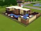 Sims 3 — Elite House.Sebas987 by sebas9872 — Elite House. 4 Bedrooms (1 service bedroom) 4 Bathrooms Jacuzzi 2 Pools
