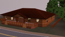 Sims 3 — Small Cottage by squidney — 3 Bedroom, 1 Bathroom. Has a laundry room.