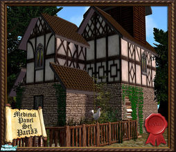 Sims 2 — Medieval Panel Set PartII by ayyuff — Cost:2