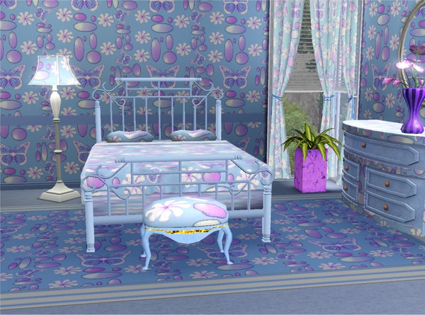 Sims 3 — marcorse_butterbeans pattern by marcorse — No, not a vegetable platter; this pattern features butterflies and