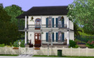 Sims 3 — Garden District House 1 by RedTele — A lovely New Orleans home, build in the popular Greek Revival style. 6