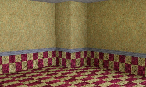 Sims 3 — Miami Wall And Floor by TheNinthWave — This is a conversion of my Sims 2 wall and floor. The wall is found in