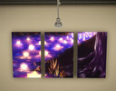 Sims 3 — River lanterns painting by ticis2 — This paint will Not replace the original (Smooth Jam Three Parts painting)