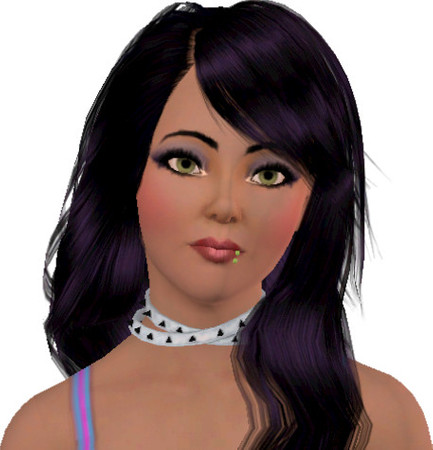 Sims 3 — Pipper Jade Vesser  by bluberrypanther2 — Pipper Jade Vesser is a YA 