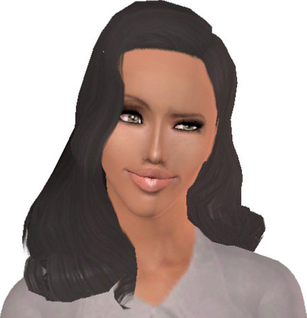 Sims 3 — Mya SynClaire by Scorpian28 — Mya SynClaire, a young black haired, Megan Fox look alike