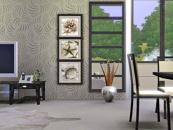 Sims 3 — La Mer by ung999 — La Mer by Alan Blaustein - Three paintings in one file - cloned with EA's painting