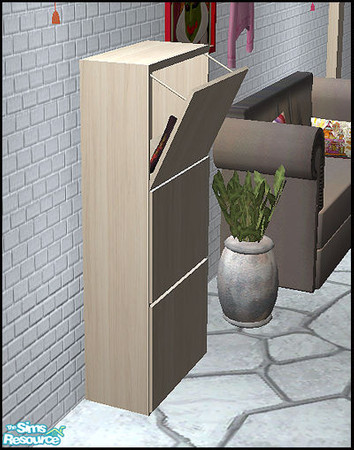 Sims 2 — Indianhall - shoe cabinet by steffor — 