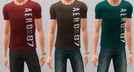 Sims 3 — Aeropostale Rollout Graphic T by guth75 — A simple graphic T from Aeropostale that can go with any outfit! A