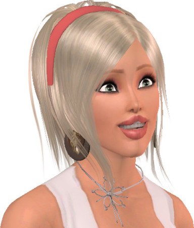 Sims 3 — Amber by christian d — Amber is dreaming to become a celebrity