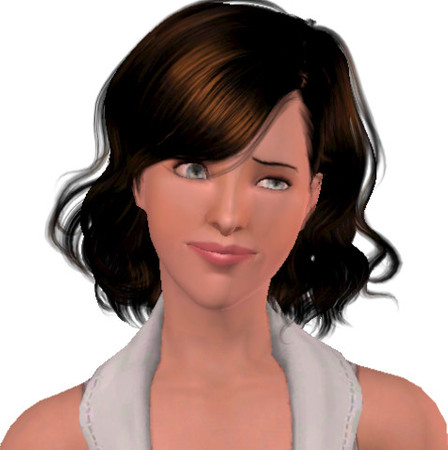 Sims 3 — Angela Black by maziere002 — What else ? Creation original d'un sim femme orientee seduction 