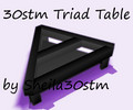 Sims 3 — 30STM Triad Coffe Table by Sheila30STM — This is a Triad Coffe Table.It Looks like the Triad symbol of the Band