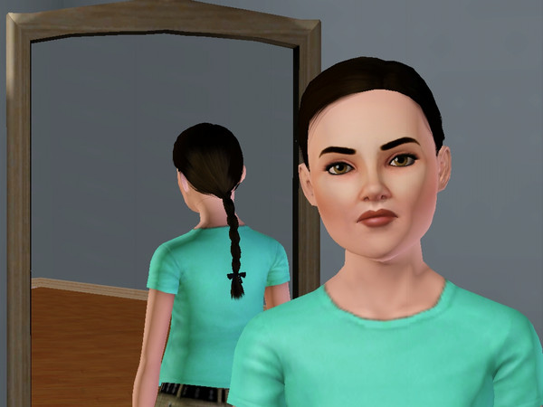 Sims 3 — Katniss Everdeen by alikona87 — Katniss Everdeen from The Hunger Games :) 