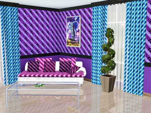 Sims 3 — my fav sims2 pattern by maxi king — I took this from sims2 but you only can change the colour all together
