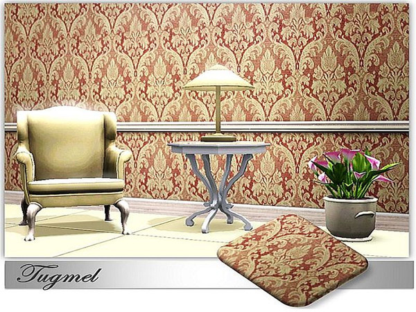 Sims 3 — Abstract-Ptn-38 by TugmeL — Tgm-Pattern-38 Recolorable Palettes 4 By TugmeL@TSR