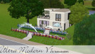 Sims 3 — Ultra Modern v1 by shadowedwolf8695 — The perfect house for any party animal. Complete with a bar area and dance
