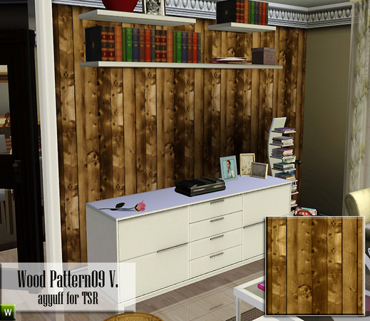Sims 3 — Wood Pattern09_V. by ayyuff — wood pattern by ayyuff
