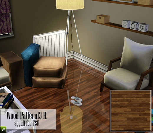 Sims 3 — Wood Pattern13_H. by ayyuff — wood pattern by ayyuff