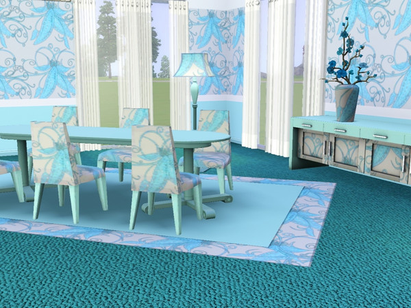 Sims 3 — marcorse_squiggles pattern by marcorse — An abstract pattern of shapes and squiggly lines - simple but