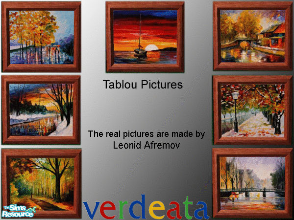 Sims 2 — Tablou Pictures by verdeata — TABLOU PICTURES by verdeata