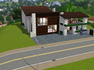 Sims 3 — Simon v78 by jackbauer — Grosse Luxus Villa aus Holz und Stein!