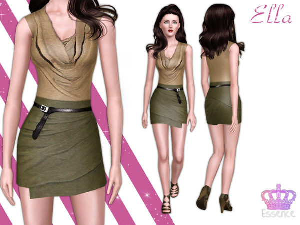 Sims 3 — Ella by simseviyo — With new mesh for your ladies