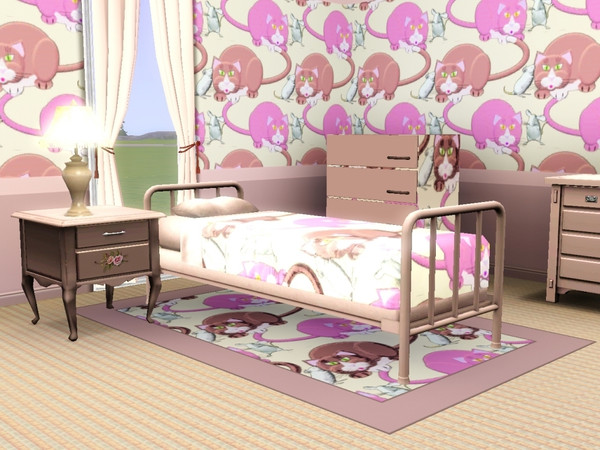 Sims 3 — marcorse_cat and mouse pattern by marcorse — A variation on my cat'n mouse pattern, at the request of