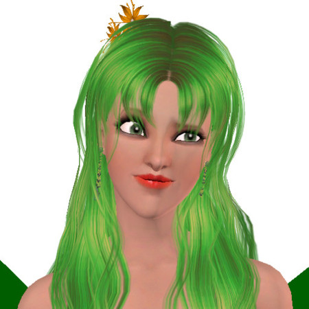 Sims 3 — Berde by iamKAEZEE — She is GREEN. It's been a while, I haven't got time to update my creations cause I'm so