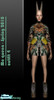 Sims 2 —  by rowanhier — alexander mc queen dress by rowanhier