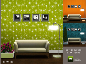 Sims 3 — Jove Pattern Set by estatica — A set of 3 patterns to decorate your home. Feel free to include in your houses at
