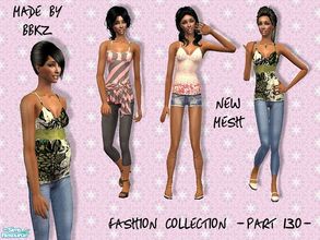 Sims 2 — Fashion Collection - part 130 - by BBKZ — Available as everyday/maternity for YAs/adults. NEW MESH included in