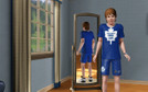 Sims 3 — Toronto Maple Leaf Shirt by JordanBritt — Toronto Maple Leaf T-Shirt, it only has 1 colour and design.