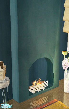 Sims 2 — grey - fireplace chimney by steffor — 