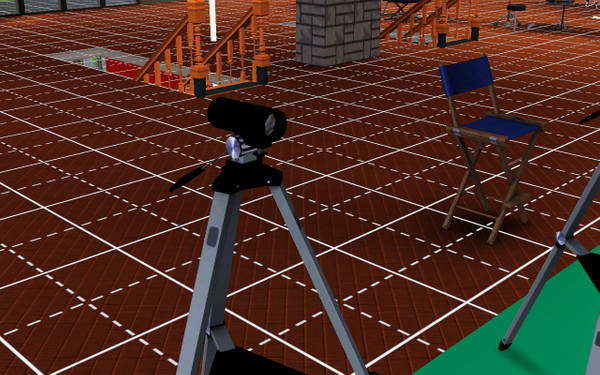 Sims 3 — Camera on Tripod by JordanBritt — A simple camera on a cheap tripod.
