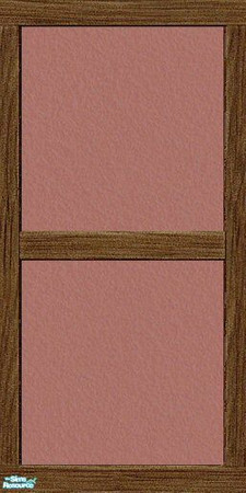 Sims 2 — Maxis Match Rose Stucco with Timbering by Helenloki — Matches existing Maxis wall. Enjoy.