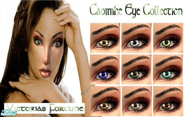 Sims 2 — VF Caoimhe Eye Collection by fortunecookie1 — Caoimhe, pronounced (Key-va) is Celtic for beautiful. This