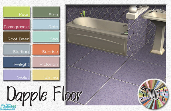 Sims 2 — Studio K Dapple Floor_03 by StudioKhagerks — 