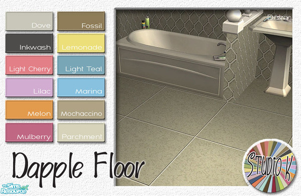 Sims 2 — Studio K Dapple Floor_02 by StudioKhagerks — 