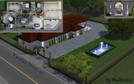 Sims 3 — Fairfax street 132 by Multivers — A small house for the rich with 2 bathrooms, 3 bedrooms, 2 garage spaces and a