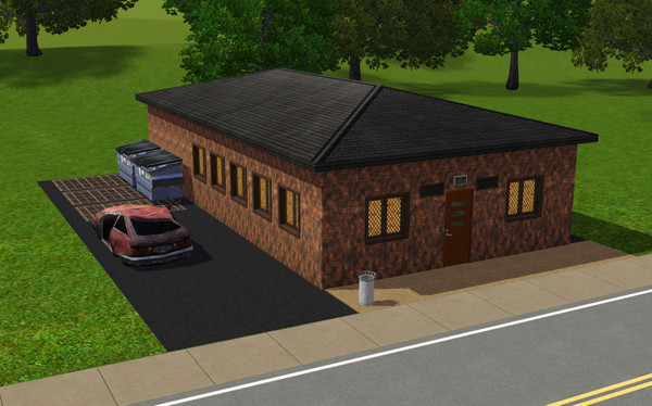 Sims 3 — Moe's Tavern by GangstR — A small local tavern but the only one with Original Duff in bottle ! / Une petite