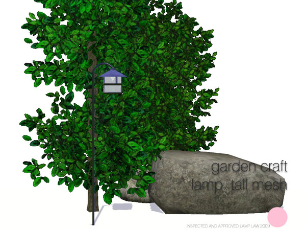 Sims 3 — Garden Craft Lamp Tall Mesh by DOT — Garden Craft Lamp Tall Mesh Lamps by DOT of The Sims Resource