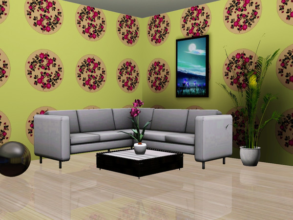Sims 3 — Springflowerdots by maxi king — looks a bit asian,don't you think?