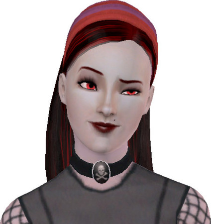 Sims 3 — Luna Craven by jenna2880 — Everyone in town thinks there's something off about their new nighbor. Maybe she's a